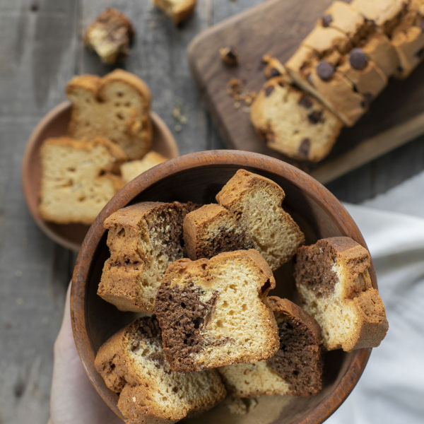 Budín Marmolado sin Azúcar